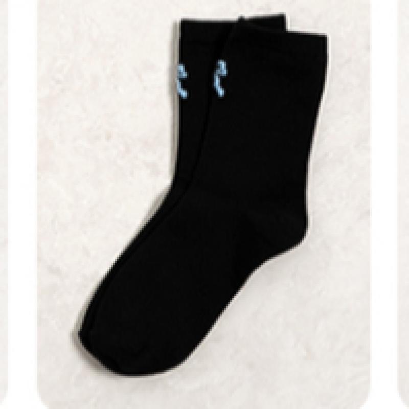 DaiSo Tactel Ribbon Point Women S Long SockS