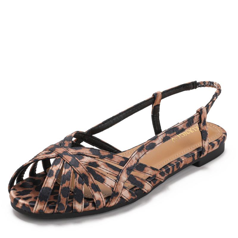 Rutschfeste Schuhe mit flachen Sohlen, Retro und vielseitige Damenschuhe