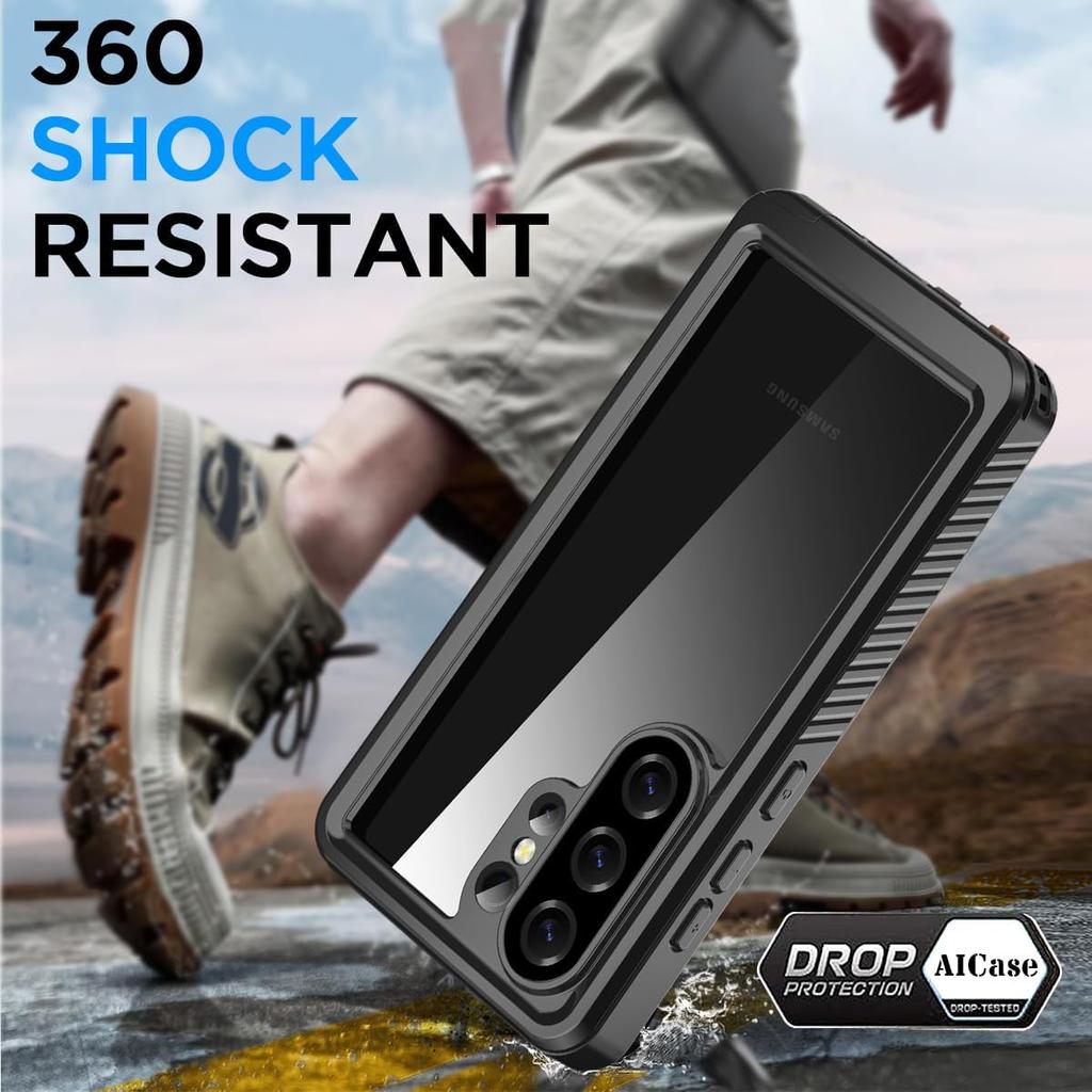 For Samsung S20 S21 S23 S24 Plus S25 FE S25 Edge S26 Ultra IP68 Waterproof  Phone Case Underwater Diving Cover Screen Protector