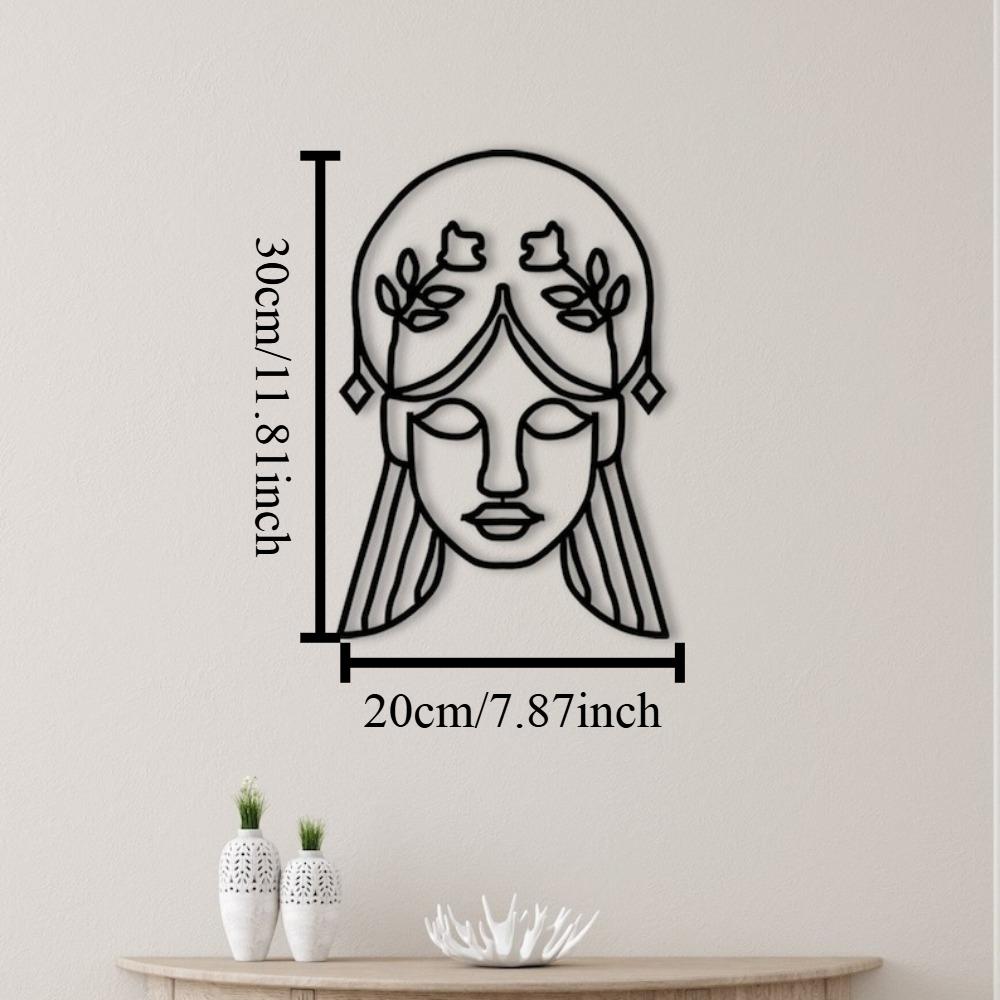 Virgo Metal Wall Art Zodiac Sign Home Decor Laser Cut