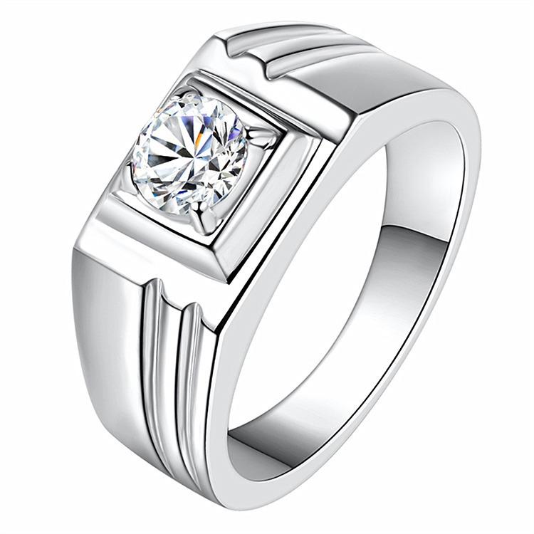 Prsten otevřený prsten boha prsten svatební pánský prsten módní originální prsten diamantový prsten šperky doplňky pánský prsten s imitací diamantu prsten