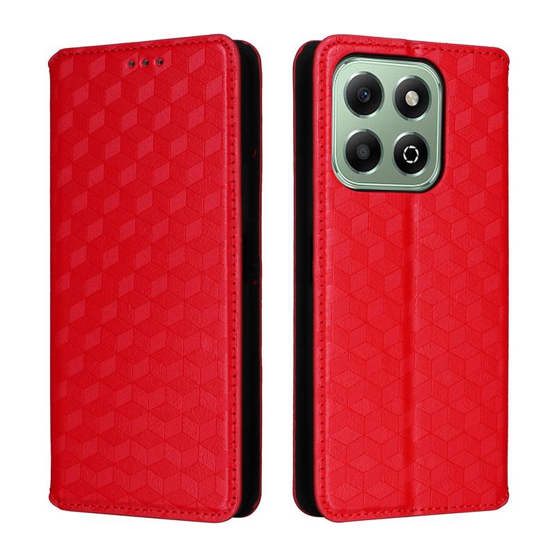 Honor X6B 4G Leather Case - Card Holder, Stand, Magnetic Wallet