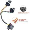 Tail Light Socket Wiring Harness Fit for Jeep Wrangler JK 2007-2018 Replace 68004166AC