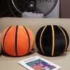 High Quality Basketball Plush Cushion Realistic Sports Ball Shaped Stuffed Pillow Soft Fluffy Throw Pillow For Home Decor Gifts