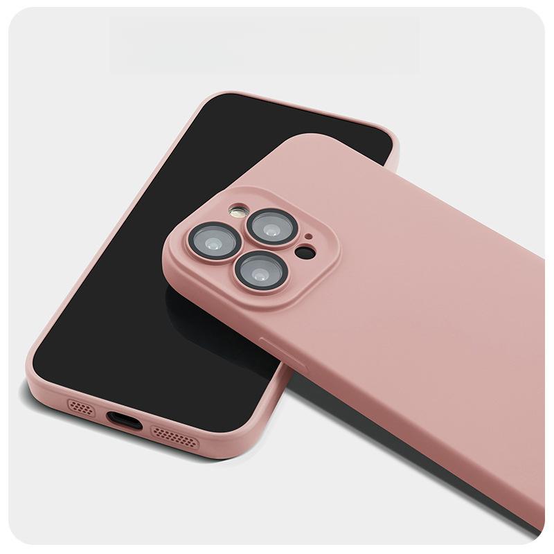 Flüssige Silikon-Objektivfolie ist geeignet für Apple 14ProMax Handyhüllen, iPhone13 Sturzsichere 12 Einfache Schutzhüllen