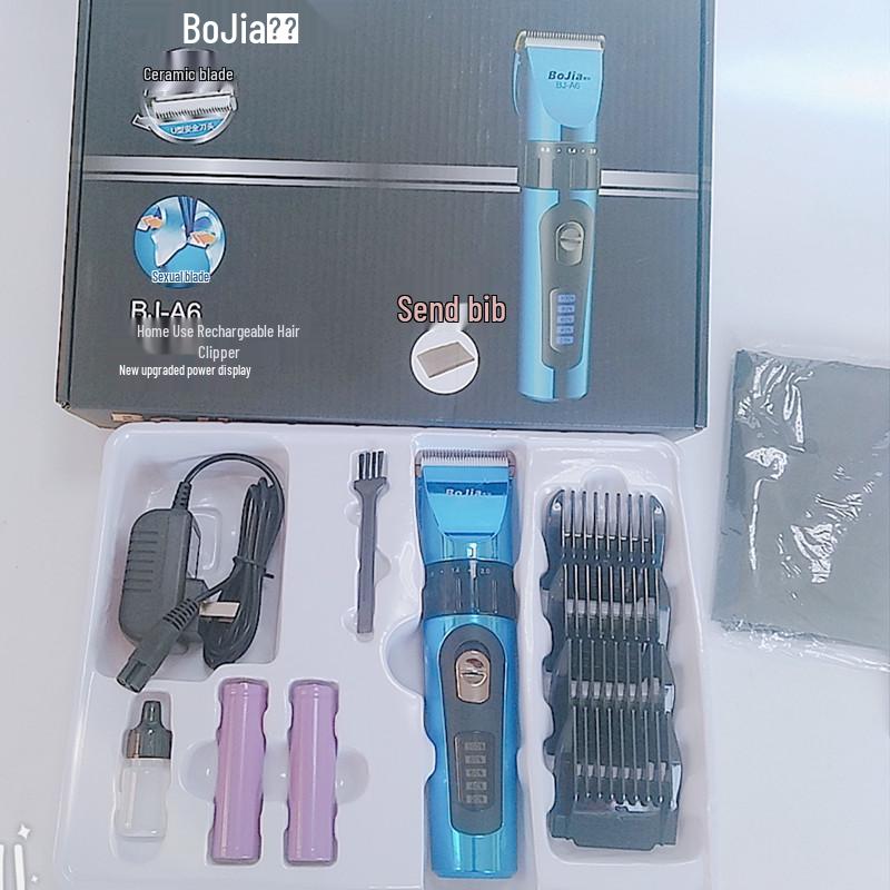 

Rechargeable Electric Hair Clipper & Trimmer BJ-A6 for Universal Adult Use