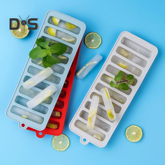 Silicone Chocolate Mold Ice Cube Tray 20ml Capacity Easy Release with Hanging Hole Homemade Crayon Candy Making Tools