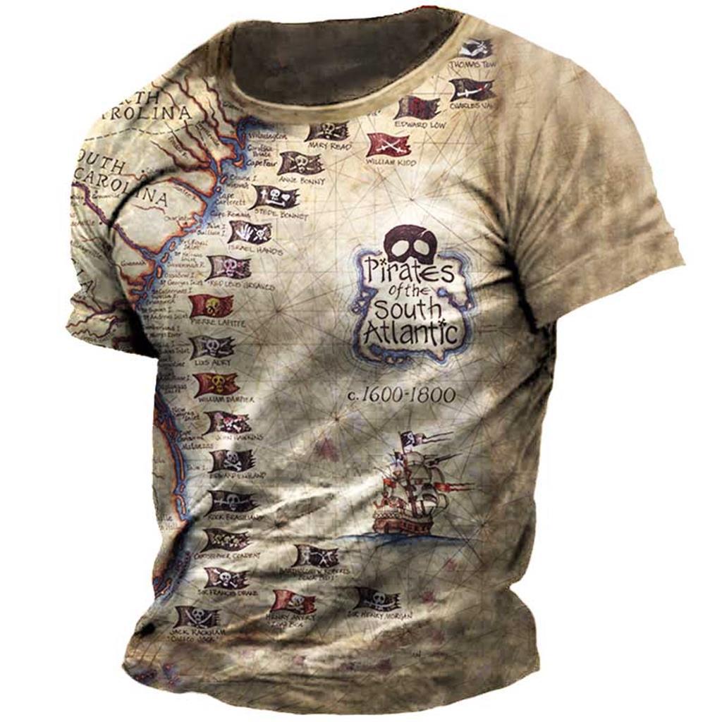 

Винтажная Мужская футболка с принтом ужасов и черепов, летняя классическая повседневная футболка с круглым вырезом и коротким рукавом, свободные топы большого размера, повседневная футболка