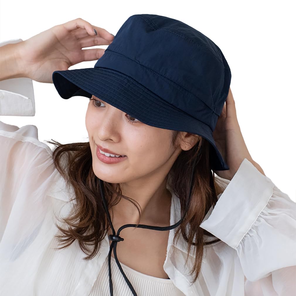 

Женская вентилируемая шляпа Vita Felice [VITAFELICE] Водоотталкивающая tgh-30172z (военно-морской флот)