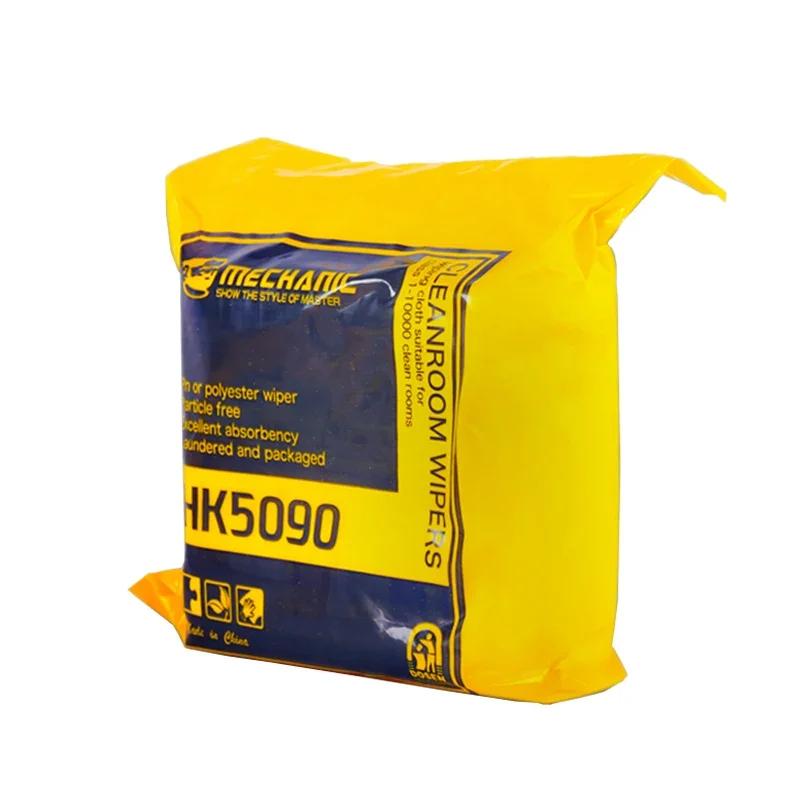 MECHANIC HK5090 Dust Free Cloth 9 inch 21*21cm Super Soft LCD Screen Cleanroom Wiper for Mobile Phone Pad Tablet Camera Cleaning