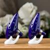 Ceramic Ocarina Flute Alto C Legend of for Zelda  Gift with 12 Holes Diamond Gra