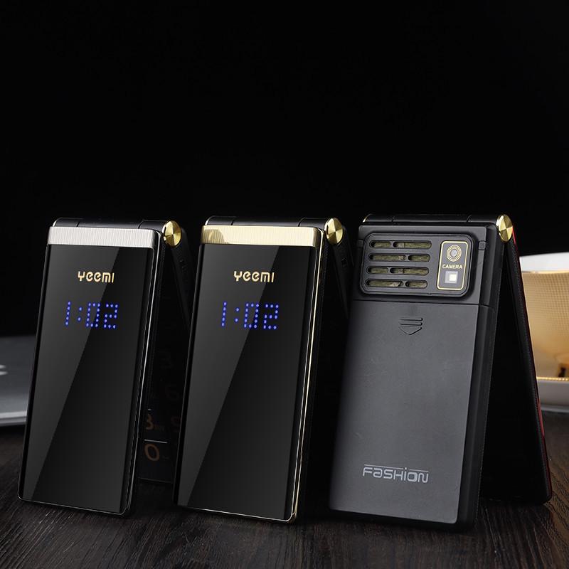 Cross-border M2-C Flip Phone for Seniors - Dual Screen, Large Font & Buttons, Long Standby, Multilingual