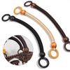 1pc Wooden Handbag Handle Rope Vintage Woven Wooden Bead Handbag Handle For DIY Crafts Bag Strap Replacement Handbag Accessories