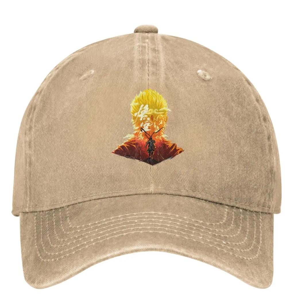 The Monkey King Black Myth Wukong Sun Wukong Denim Baseball Cap Hiking Hip Hop Hats Summer Men Women Sun Visors Snapback Cap