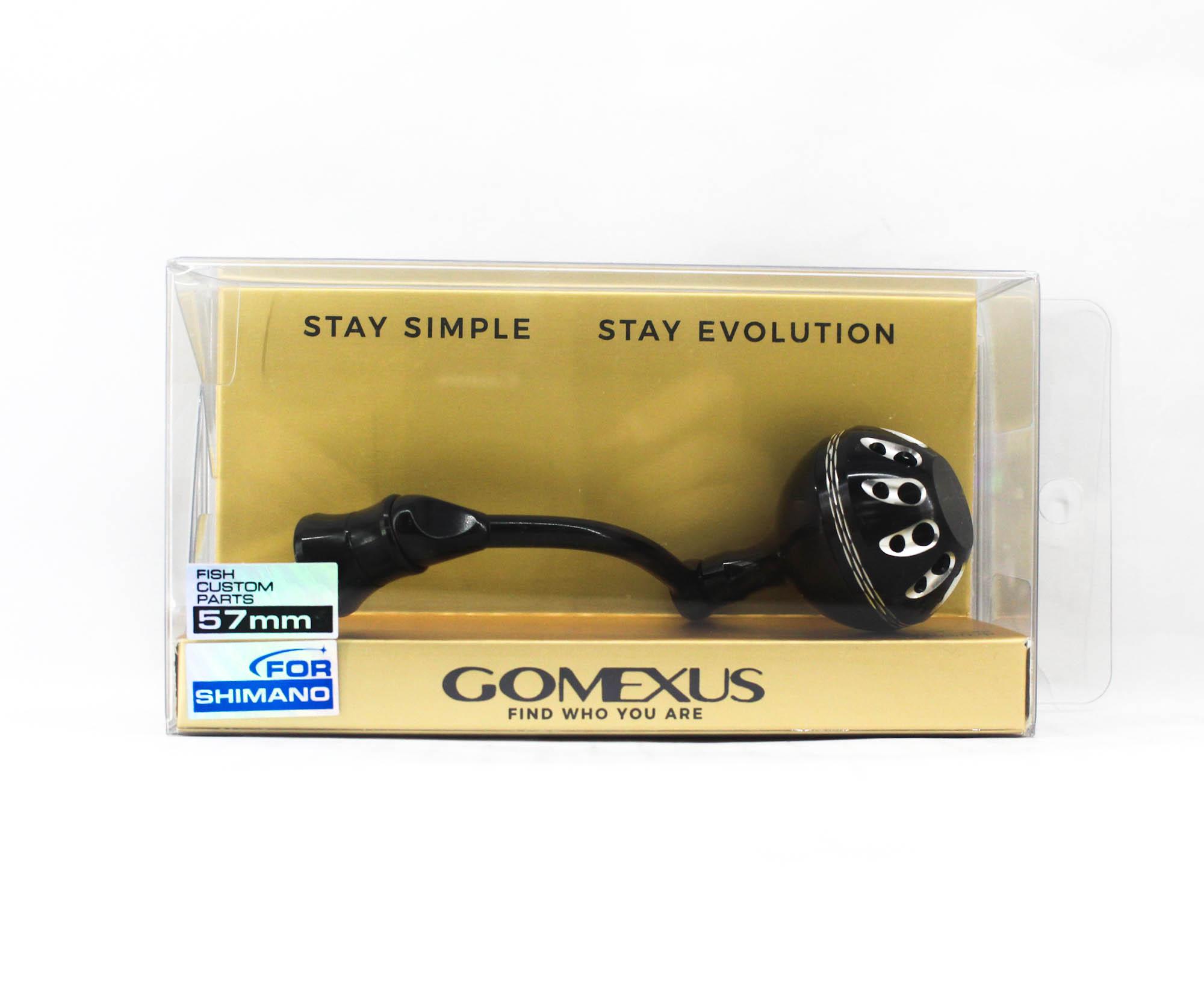 Gomexus H1S57JLA35ABKSR Handle Hunter Alu Black 57mm Shimano (0574)