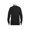 Nike Floral Print Round Neck Comfortable Breathable Long Sleeve T-Shirt Men Tops Black HJ3349-010