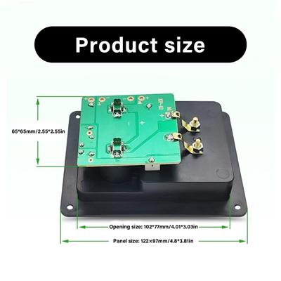 KP-12 HIFI-Klasse Sound-Frequenzweiche mit einstellbarem Trennfrequenzpunkt und Metallfilmkondensatoren zur Verbesserung der Klarheit