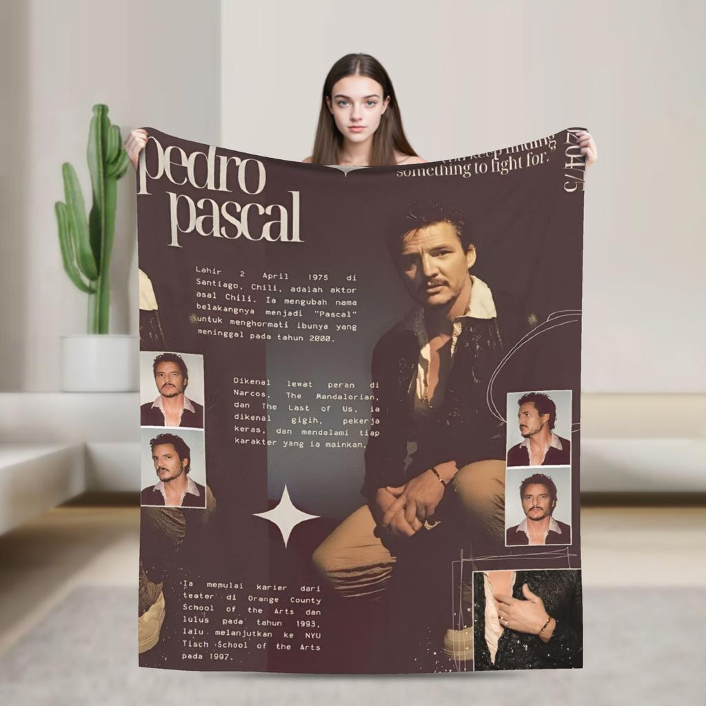Jose Pedro Balmaceda Pascal Blanket  Camping Flannel Throw Blanket For Couch Bed Super Warm Custom Quality Bedspread Gift Idea