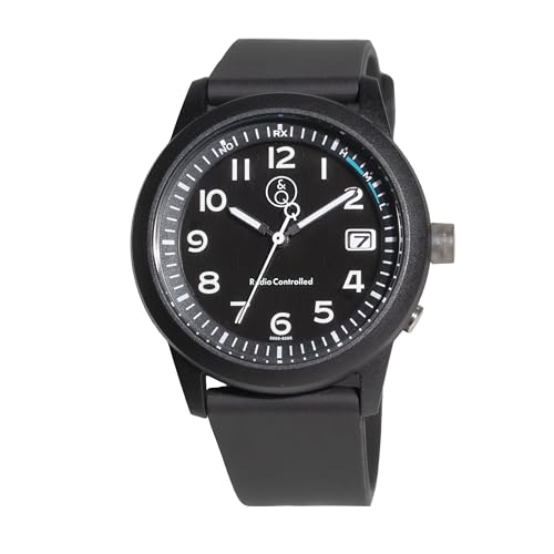 

Citizen Q&Q Smile Solar Watch, Radio-Controlled Solar, Analog, 10 ATM Water Resistance, Date Display, Urethane Band, D08A-001VK, Men s, Black