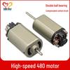 Long Shaft 480 High-Speed 7.2V Motor with Double Ball Bearing, 16513 RPM for Power Tools & Drills