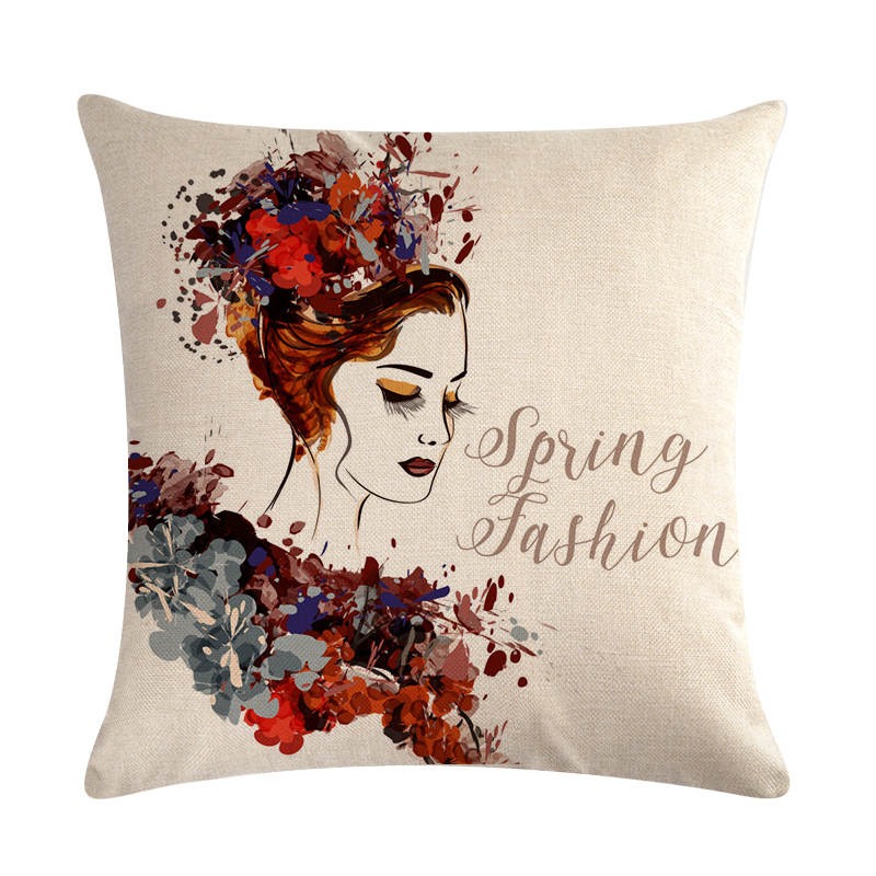 print face on pillow case