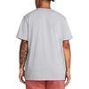 Under Armour Einfarbiges T-Shirt mit Rundhalsausschnitt und kurzen Ärmeln für Herren, Oberteile, Grau 1382831-011
