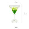 BRPainted Cocktail Crystal Glass Handmade Cocktail Cup Bar Retrostyle Margarita Cocktail Crystal Glass Home Tequila Highfoot GlassEY
