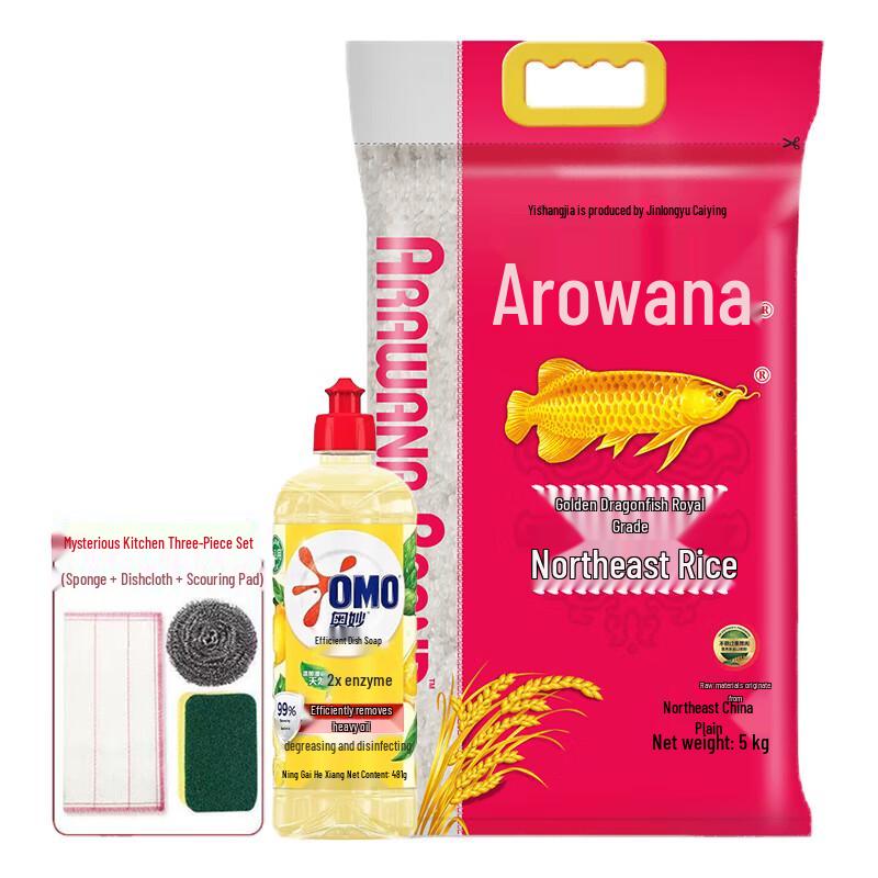 OMO Lemon Dish Soap & Home Cleaning Bundle