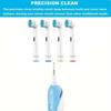 For Sb17a Electric Toothbrush Head Replacement With Soft Bristles For Daily Oral Hygiene