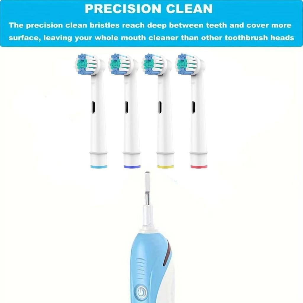 For Sb17a Electric Toothbrush Head Replacement With Soft Bristles For Daily Oral Hygiene