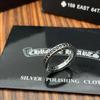 Anello Crowe Jewelry Vintage con Diamanti Lettera CH Croce Fiore