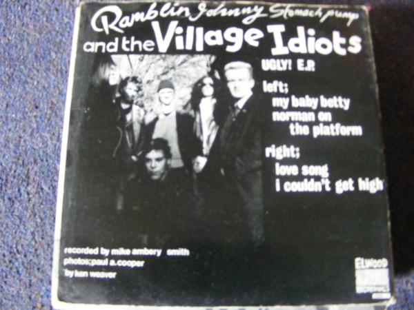 

7-дюймовая пластинка RAMBLIN JOHNNY STOMACHPUMP THE V Ugly E.P. GOOD1 Elwood Recordin Великобритания Рок Б/У