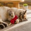 Soft Chew Toys for Kittens Plush Cat Toy, Sugarcoated Haws Stick Design, Kitten Teething Bite Resistant Pet Toy Stuffed Indoor Cats Biting,