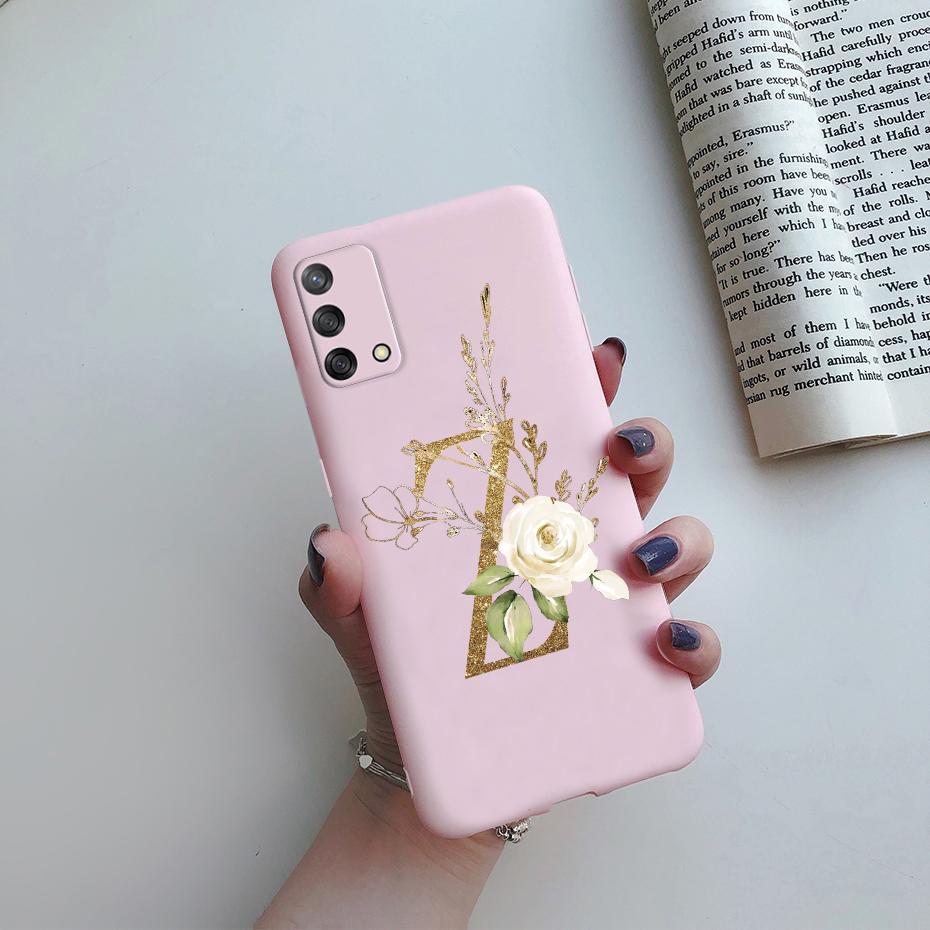 For Oppo Reno 6 Lite Case CPH2365 Cute Letters Cover Soft Silicone Case For Oppo Reno6 Lite Reno 6Lite Coque Fundas Capas Bumper