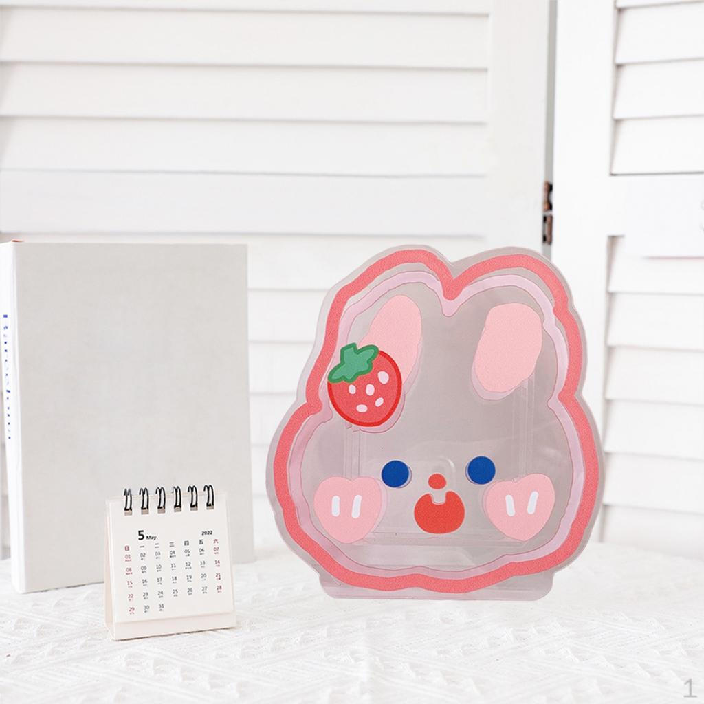 Подставка для ручек и карандашей канцелярские принадлежности акрил для стола Rabbit A 739₽