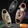Light Luxury V-Cut Cigar Cutter: Sharp, Portable Cigar Knife, Ideal Men's Smoking Accessory