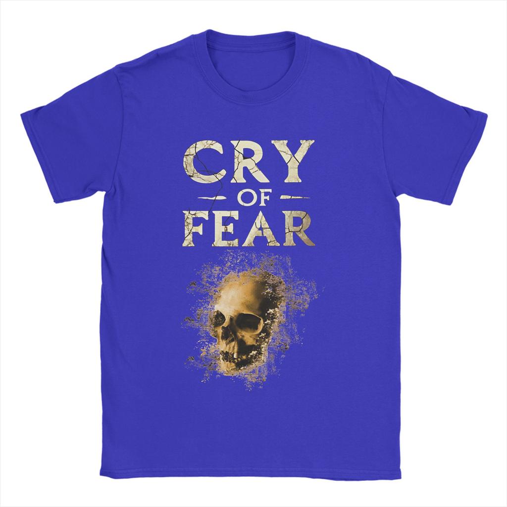Simon Henriksson Cry of Fear  Print T Shirt for Unisex Women  Pure Cotton  Tee Shirt Clothing
