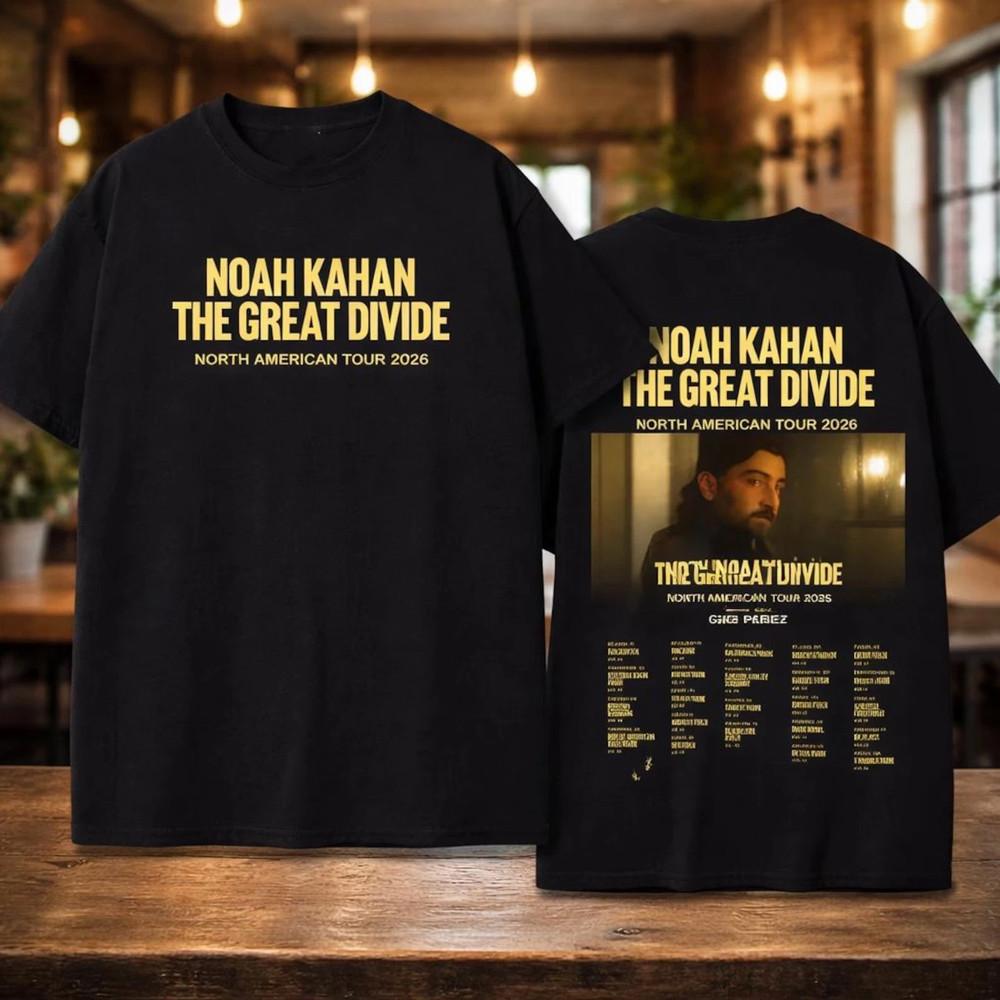 Noah Kahan the Divide Tour 2026 Unisex T-Shirt Unisex T-Shirt XXL