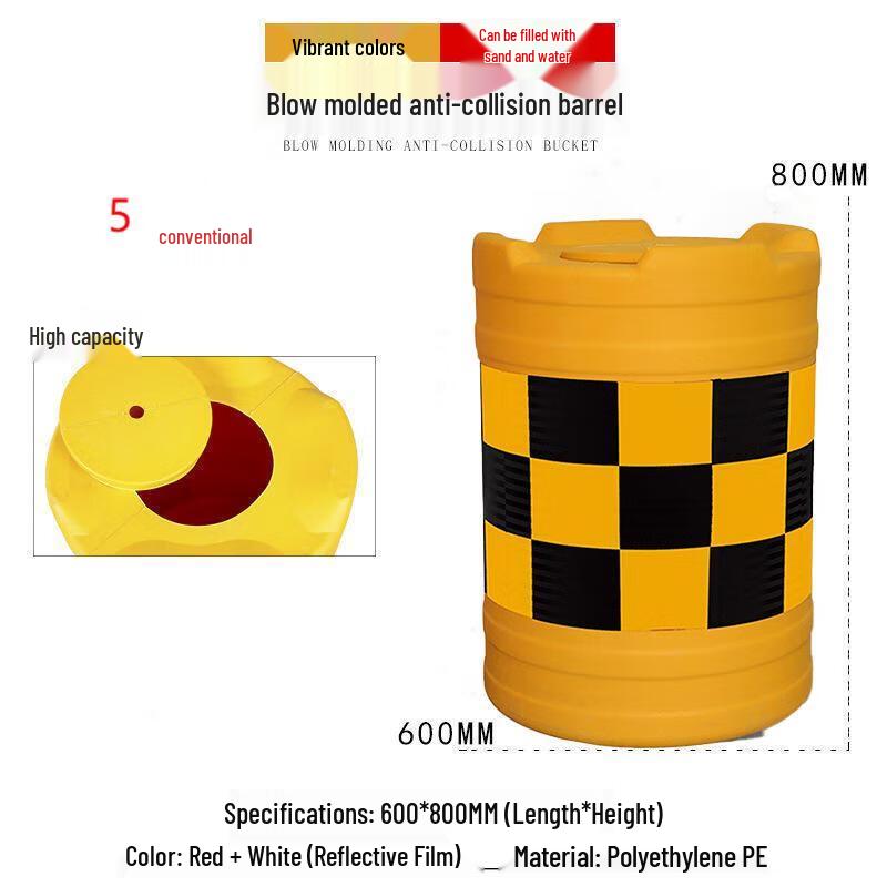 Lieve Reflective Road Safety Barrier 600x800mm