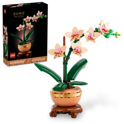 LEGO Botanical Orchid <Mini> Toy Block Mother's Day Father's Day Men Women Bouquet Artificial Flowers Decoration Interior Stylish Mother Father 10343