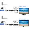 Chaowei High Gain TV Antenna Amplifier Signal Booster for HD TV Antenna with USB Power Supply, Boost Any Passive Antenna up to 50 Miles Range Gain