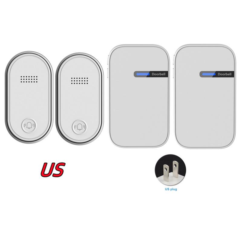 Battery-Free Wireless Waterproof Electronic Doorbell for Elderly