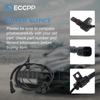 ECCPP Left+Front ABS Wheel Speed Sensor ABS Sensor fit for 2002 2003 2004 2005 2006 2007 for Jeep Liberty Set of 1