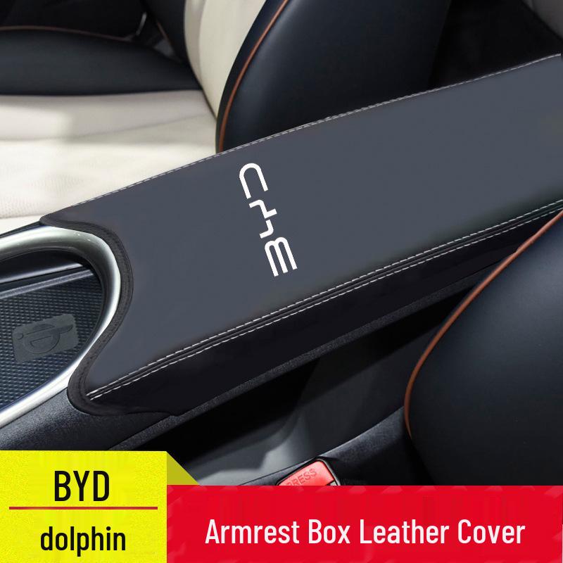 BYD Dolphin Console Armrest Leather Cover & Interior Protector