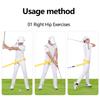 Adjustable Resistances Training Strap Tennis Turn Around Training Belt For Sports Performances Enhancement