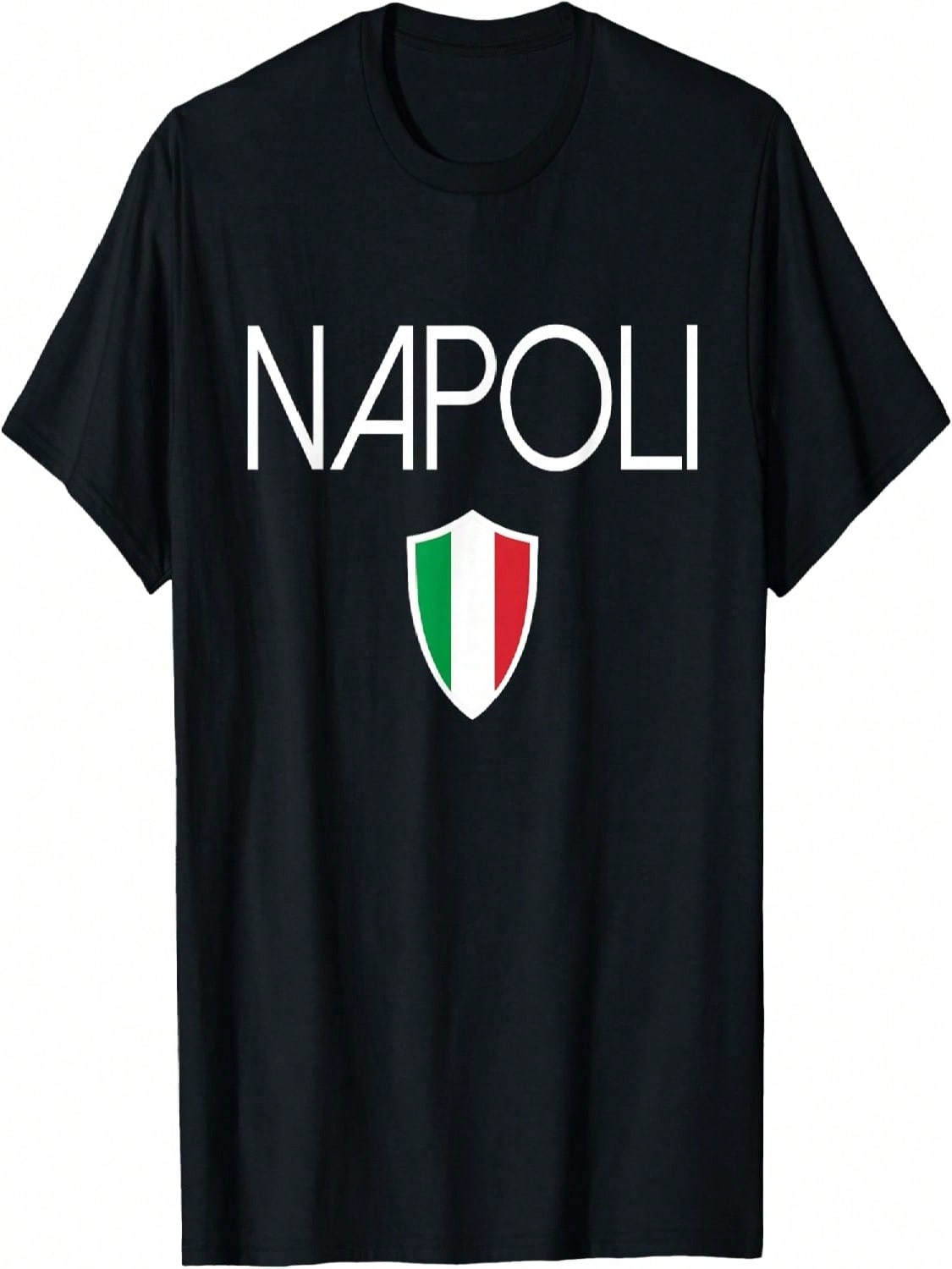 Napoli T-Shirt Italian Flag Naples Italy Soccer Souvenir Tee T-Shirt S разноцветный