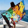 P-Pokemon Multi Use Beach Towel, Quick Dry Super Absorbent Soft for Yoga Pool Home Sports Travel, Gift for Friends