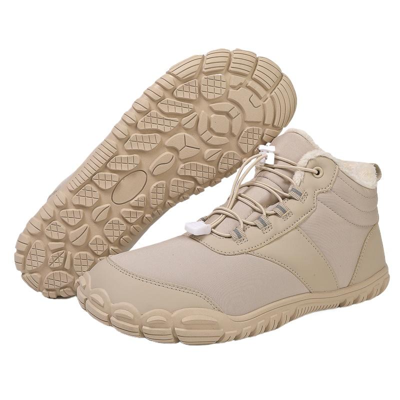 Damen Winter Schneestiefel Qualität Damen Outdoor Schnür-Sneaker Freizeit Herren Knöchelstiefel Plüsch Warm Baumwollschuhe Zapatillas Herren