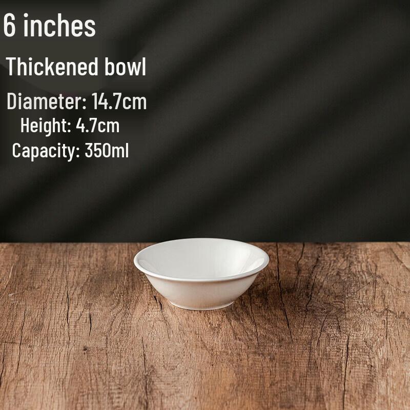 Pure White Ceramic Multi-Purpose Bowl