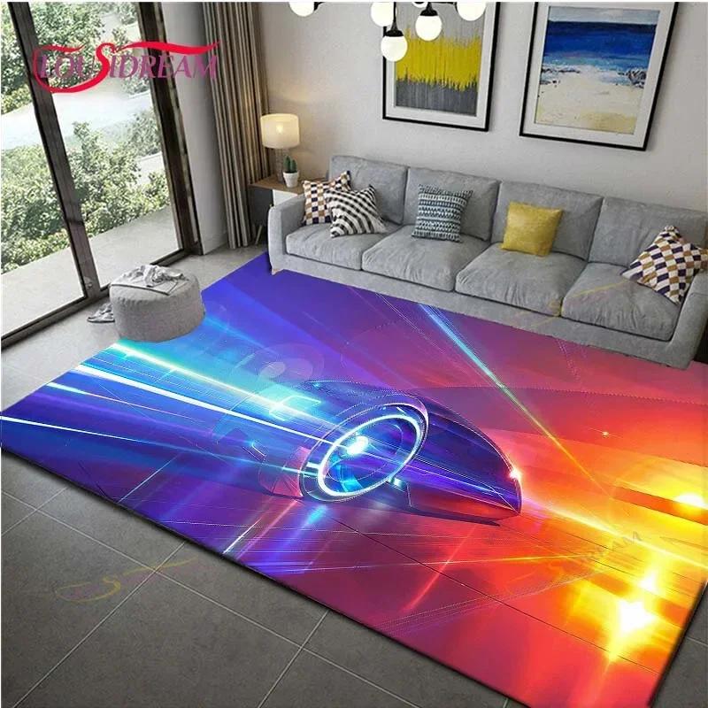 Game NFS Cars Printed Carpets Living Room Anti-Skid Area Rug Kids Bedroom Mats Yoga Mat Large Carpet Decor